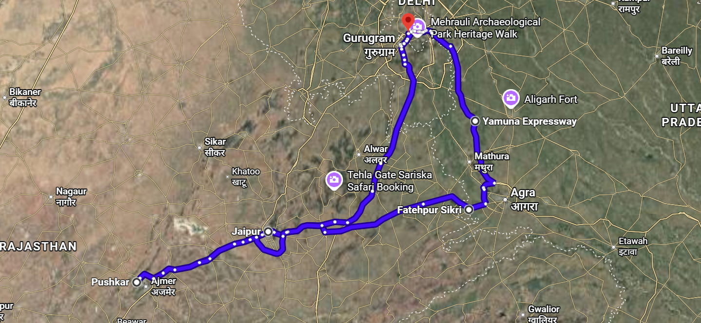 Tour Map